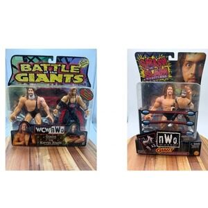 1999 Battle of the Giants & 1999 Smash & Slam Giant with Rey Mysterio